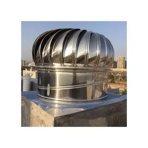 unpowered Roof top Turbine Ventilating Fans wind driven roof turbo turbine exhaust fan