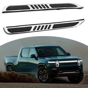 Paso lateral más vendido apto para accesorios <span class=keywords><strong>de</strong></span> coche Rivian <span class=keywords><strong>plataforma</strong></span> <span class=keywords><strong>de</strong></span> barra Nerf para Rivian R1T R1s 2022-2026 - Product Image 6