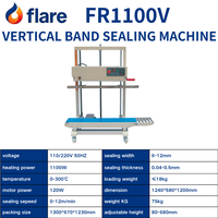 Machine de scellage verticale à bande continue FR1100/1200/1300 pour sacs de grande taille, scelleuse thermique continue pour films plastiques et sacs en aluminium