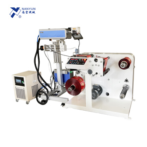 NY-SL320 cao hiệu quả tự động Bopp dính đóng gói băng làm tua máy cho Opp Pet phim nhựa Jumbo CuộN Rạch - Product Image 2