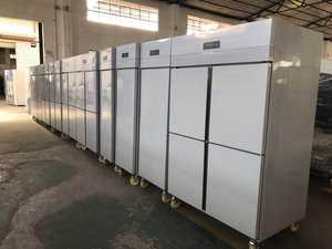 Réfrigérateur de cuisine en acier inoxydable standard européen 1000L, 2 portes, congélateur, vente d'usine, équipement de cuisine de restaurant - Product Image 5