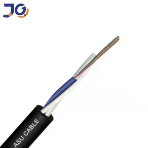 Câble à fibres optiques autoportant diélectrique ASU Mini ADSS 2-24 cœurs G652D, portée 80-120m, extérieur, aérien, FTTH, marque JQ CN/GUA - Product Image 1