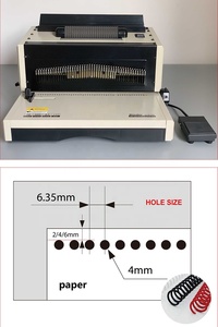 Tự động xoắn ốc cuốn sách máy tính ràng buộc cho máy tính xách tay xoắn ốc chất kết dính máy - Product Image 4
