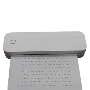 Cheap Wireless Inkless Pocket Printer Portable Mini Thermal Printer Business Trip A4 Small Size Thermal Tattoo Printer