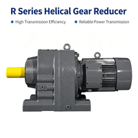 QZ High Torque Low Noise 10:1 Helical Gear Reducer Gearbox dengan Motor AC 180HP Input Maksimal untuk Pabrik Semen Konveyor