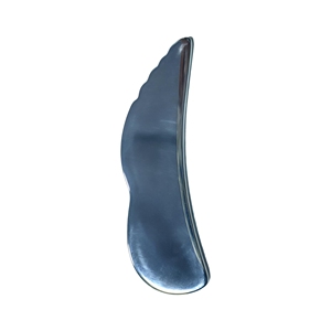 Tabla de Gua Sha de Acero Inoxidable, Piedra de Masaje Dentada para Raspado Corporal - Product Image 2