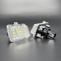 Haute qualité LED numéro voiture accessoires LED plaque d'immatriculation lampe pour Benz C E CL classe S W205 C204 S204 W212 C207 C216 C117 C218