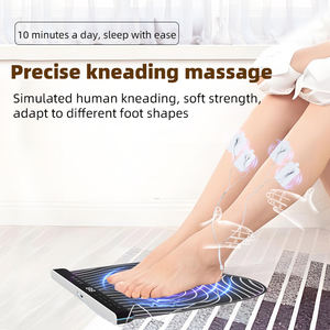 Электрический массажер для ног с беспроводным пультом управления, 320x300 мм, 1-30 режимов, точечный массажный коврик, USB, снимает напряжение с мышц стоп - Product Image 3