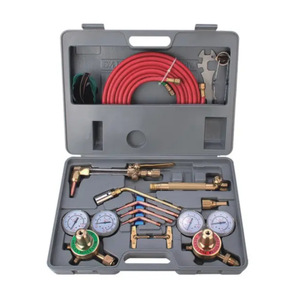 Ensemble de chalumeaux de soudage et de découpe au gaz Cfweld, style américain, oxygène, acétylène, propane, kit en alliage d'aluminium 6061, interrupteur simple - Product Image 3