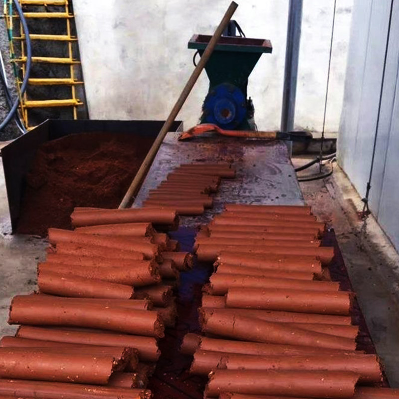 竹ジュートスティックココナッツシェルチャコールブリケット押出