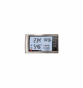 เทอร์โมไฮโกรมิเตอร์และบารอมิเตอร์ Testo 622 (0560 6220) ของแท้ 100% พร้อมจอ LCD ขนาดใหญ่สำหรับตั้งโต๊ะและติดผนัง - Product Image 1