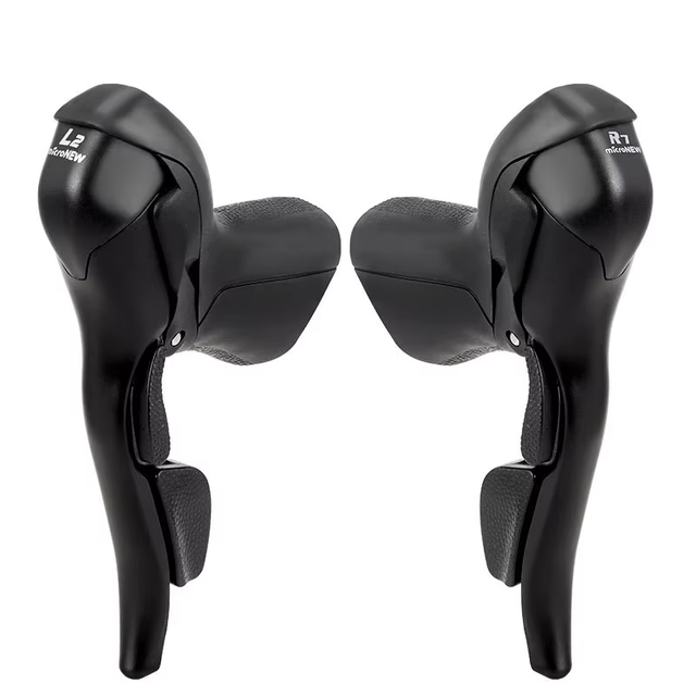 Micronew 2*7 8 9 10 11 Speed Integrated Brake Lever Dual Control Front Derailleur for Road Bike Shifter Bicycle