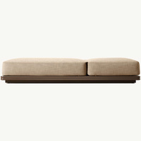 Chaise longue de luxe moderne pour l'extérieur avec structure en aluminium, pliable et portable, pour hôtel, jardin, terrasse et cour.