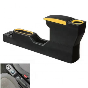 Reposabrazos eléctrico de cuero Pu para coche, caja de consola con deslizamiento de varios colores, USB, para Mini coche EV, Popular en el mundo, nuevo diseño - Product Image 1