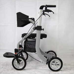Carrito de Compras Todo en Uno de Aluminio, Andador con Ruedas para Personas Mayores con Altura Ajustable - Product Image 4