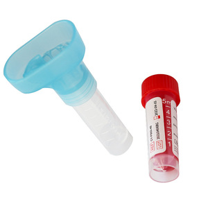 Tubo de Recolección de Saliva Hua Chenyang de 5 ml con Embudo para Kit de Pruebas Genéticas - Product Image 1