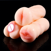 Vente flash - Mini vagin artificiel en silicone 3D portable de haute qualité, jouet sexuel pour hommes, étanche, USB