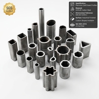 Tube en acier sans soudure triangulaire ST52 pour arbre de transmission et utilisation en machines agricoles, tubes sans soudure de forme spéciale étirés à froid