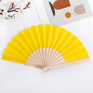 Manufacturer Custom Made Folding Wooden Hand Fan With Personalized Logo - Product Image 3