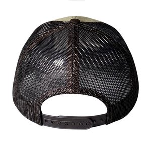 Gorra Trucker de Malla Marrón Caqui con Parche Tejido Personalizado Live Western Live Free de 6 Paneles para Hombre y Mujer, Ideal para Actividades al Aire Libre - Product Image 4