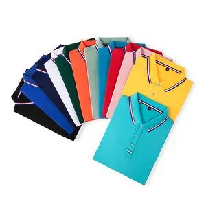 OEM Wholesale camiseta polo golf shirt men's short sleeve sports polo shirt custom t shirts