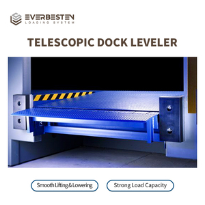 Dock Leveler Teleskopik Hidrolik dengan Bibir yang Dapat Disesuaikan, Presisi untuk Pemuatan Kontainer dengan Forklift, Operasi Docking Akurat Tinggi, Tugas Berat - Product Image 4