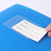Porte-documents en plastique PP A4 personnalisé Foska avec logo, présentation extensible, pochettes A4 transparentes, classeurs pour dossiers de bureau