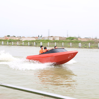 Bateau de course à moteur à jet en aluminium, avec moteur inboard de 1812 cm3 et 170 ch, à vendre