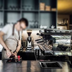 Boîte à déchets de café rectangulaire en acier inoxydable CAFEMASY pour cafétéria - Product Image 6