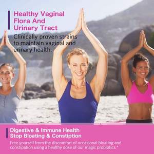 Probiotica voor volwassen vrouwen, vaginale gezondheid, kruidensupplement capsules met lactobacillussen, natuurlijk - Product Image 3