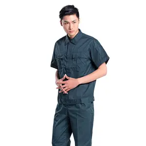 Wholesale Men's Auto Repair Multi-pocket Workwear Construction Uniform Workwear Mechanic Workwear