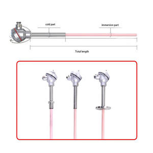 S R BタイプPt Rh熱電子炉/キルン工業用温度計PtRh10 %-Pt Sタイプ熱電子 - Product Image 2