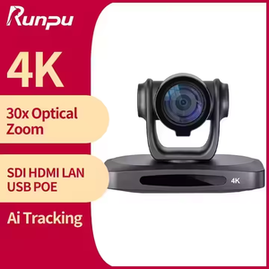 USD1698 livraison gratuite HK830 faisceau de diffusion = 3 pièces SDI 4K flux PTZ caméra 30X Zoom optique AI piste caméra de conférence + contrôleur - Product Image 2