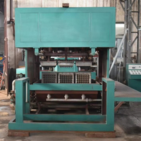 Machine de fabrication de barquettes à œufs en pulpe à haut rendement et faible investissement, 1000 pièces/h, prix d'usine