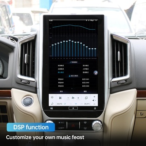 Pantalla de navegación GPS para coche para LandCruiser LC200 16-21 13,6 pulgadas Tesla sistema <span class=keywords><strong>Android</strong></span> con reproductor Multimedia Radio estéreo CarPlay - Product Image 5