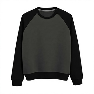 เสื้อสเวตเตอร์แขนยาวผู้ชายสีพื้น ทรงปกติ ไม่มีฮู้ด ผ้าถักสำหรับฤดูใบไม้ร่วง ความหนาปานกลาง - Product Image 1