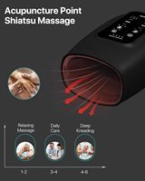 Gants de massage électriques pour les mains, thérapie par pression des doigts et de la paume, contrôle du temps, pétrissage des muscles, masseur de mains