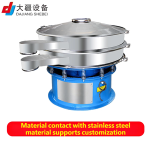 Micro bột quay rung sàng | 500 lưới siêu mịn sàng lọc với PLC điều khiển ba pha động cơ dọc hiệu quả cao - Product Image 5