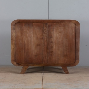 Modern Bedroom Wooden Bedside Table with Open Shelf and Storage <b>Drawer</b> Decorative <b>Side</b> Cabinet Furniture for Living Spaces - Product Image 6
