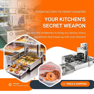Precio especial Mini Donut Making Reduce el tiempo de servicio <span class=keywords><strong>Inblan</strong></span> Churro Maker 220V Máquina de decoración de donas - Product Image 5