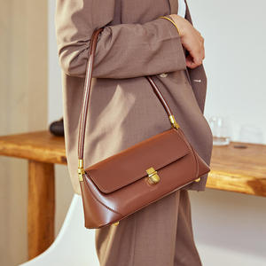 AndoBag <b>Handbag</b> for Women <b>Summer</b> Fashion Single Shoulder Crossbody Bags Genuine Cow Leather Underarm Bag 2035 - Product Image 2