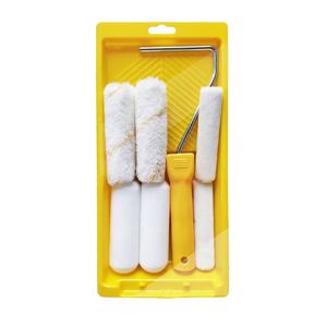 4/6/8/9pcs Ensemble de pinceaux et de rouleaux pour le <span class=keywords><strong>pouce</strong></span> de 4 ". - Product Image 3