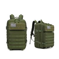 Harga pabrik tas taktis 40L ransel Molle System Assault Pack peralatan bertahan hidup luar ruangan ransel tahan air ransel olahraga kapasitas besar