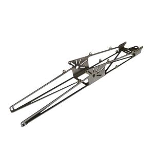 Customized OEM Sheet <strong>Metal</strong> Fabricated <strong>Die</strong> Stamping Part Go Kart Frame Motorcycle Chassis Turned Parts Clips <strong>Metal</strong> Laser <strong>Cut</strong> - Product Image 1