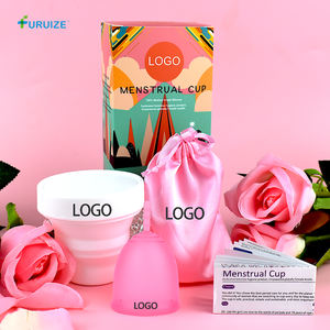 Coupe menstruelle Furuize, grande qualité, 100% silicone de qualité médicale, douce, réutilisable, écologique, grande capacité, couleur violette - Product Image 1