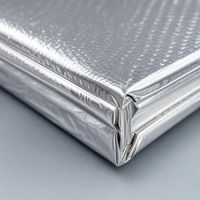 Panel de Aislamiento al Vacío (VIP) Plateado Metálico Reflectante para Paredes Exteriores, Precio de Fábrica en China, Proveedor Mayorista, Ahorro de Energía