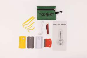 مزيل القراد للحيوانات الأليفة مع مكبر بلاستيكي ، ملاقط مكبرة - Product Image 5