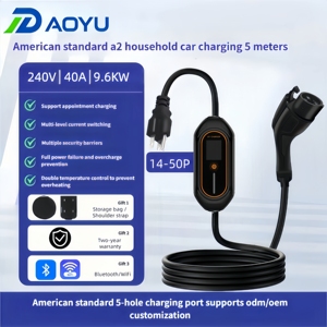 Level 1 and Level 2 9.6KW 40A AC Portable Type 1 J1772 14 50 <b>Plug</b> <b>Fast</b> <b>Charging</b> Station 85-265V Input Voltage - Product Image 2