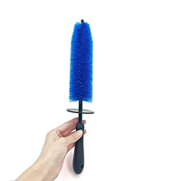 Brosse de lavage pour jantes de voiture, brosse de nettoyage et de détaillage pour l'entretien des voitures