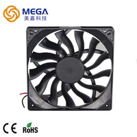 MEGA12015 kipas pendingin aksial, kipas pendingin 120x120x15mm CFM tinggi 120mm untuk rumah hewan